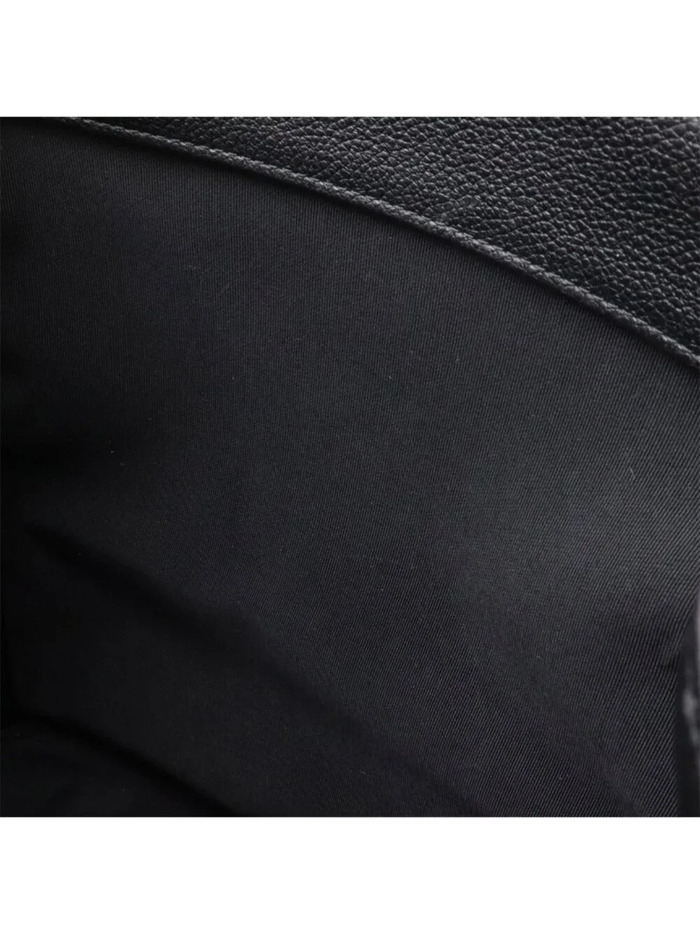 Chanel Quilted Casual Lock Backpack Caviar Leather Black Silver